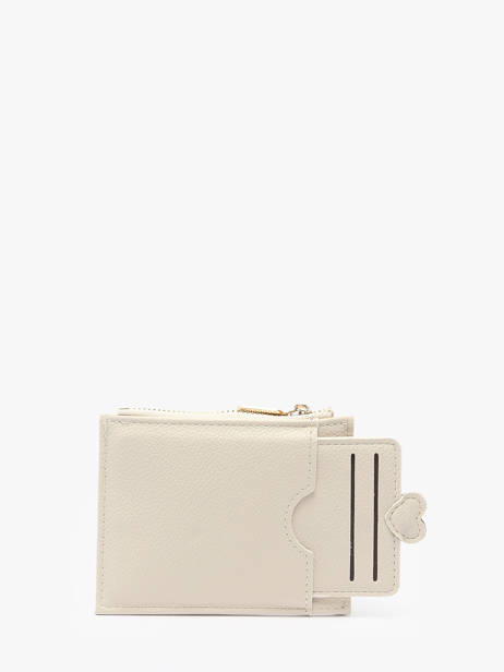 Portemonnee Met Kaarthouder Miniprix Beige slim 78SM2679 ander zicht 1